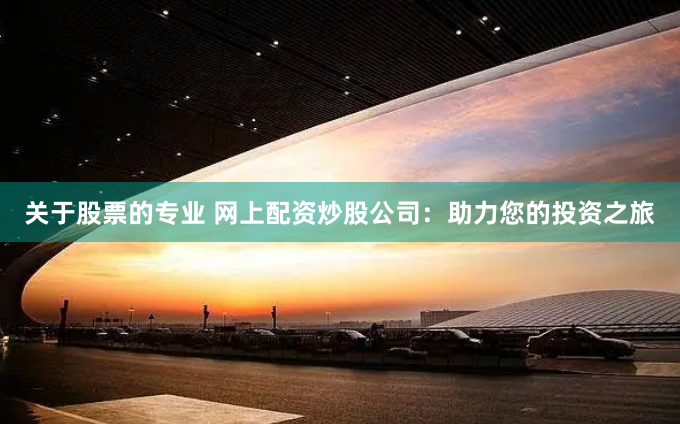 关于股票的专业 网上配资炒股公司：助力您的投资之旅